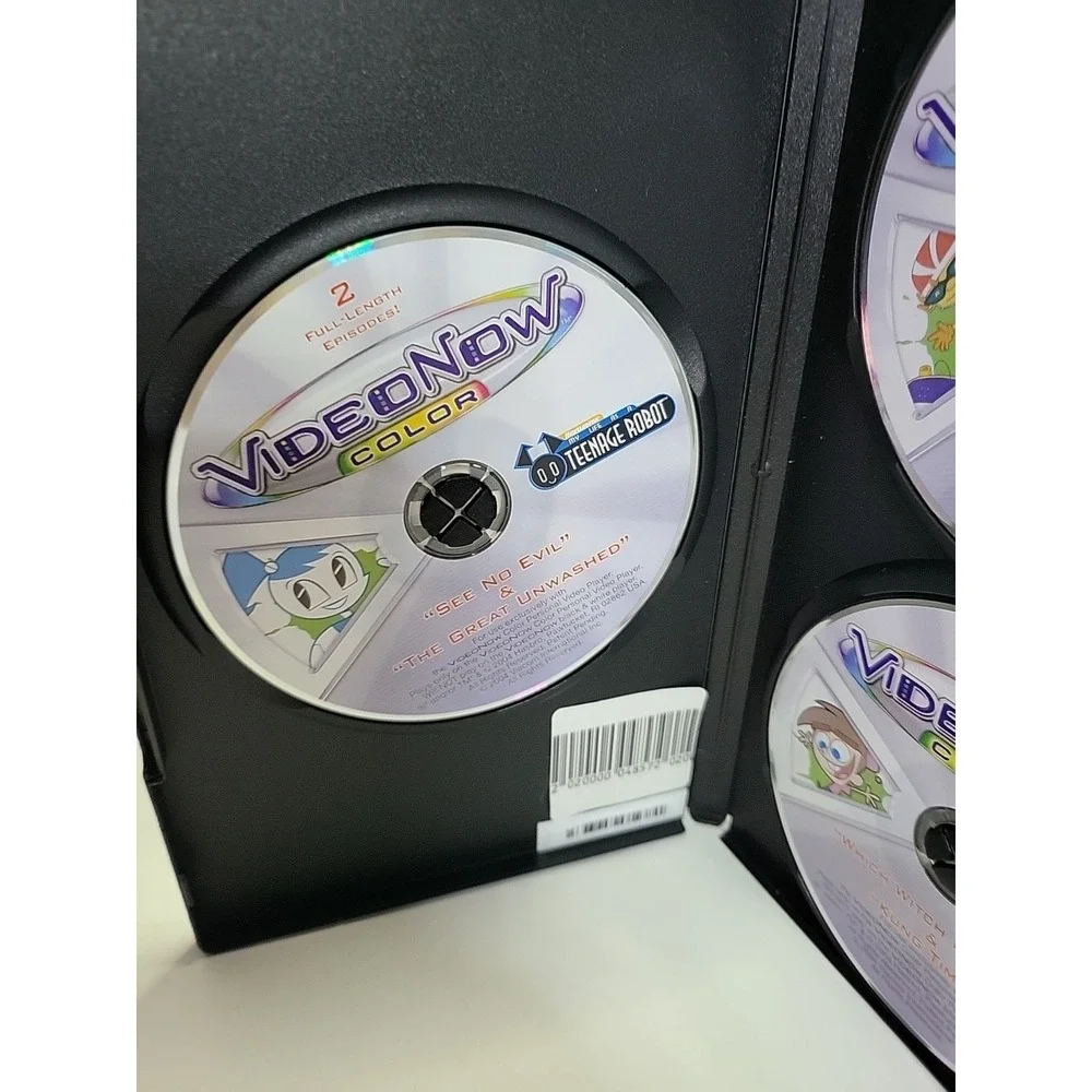 Video Now Color - Rocket Power Teenage Robot Fairly Oddparents (3-PVD Set, 2004)